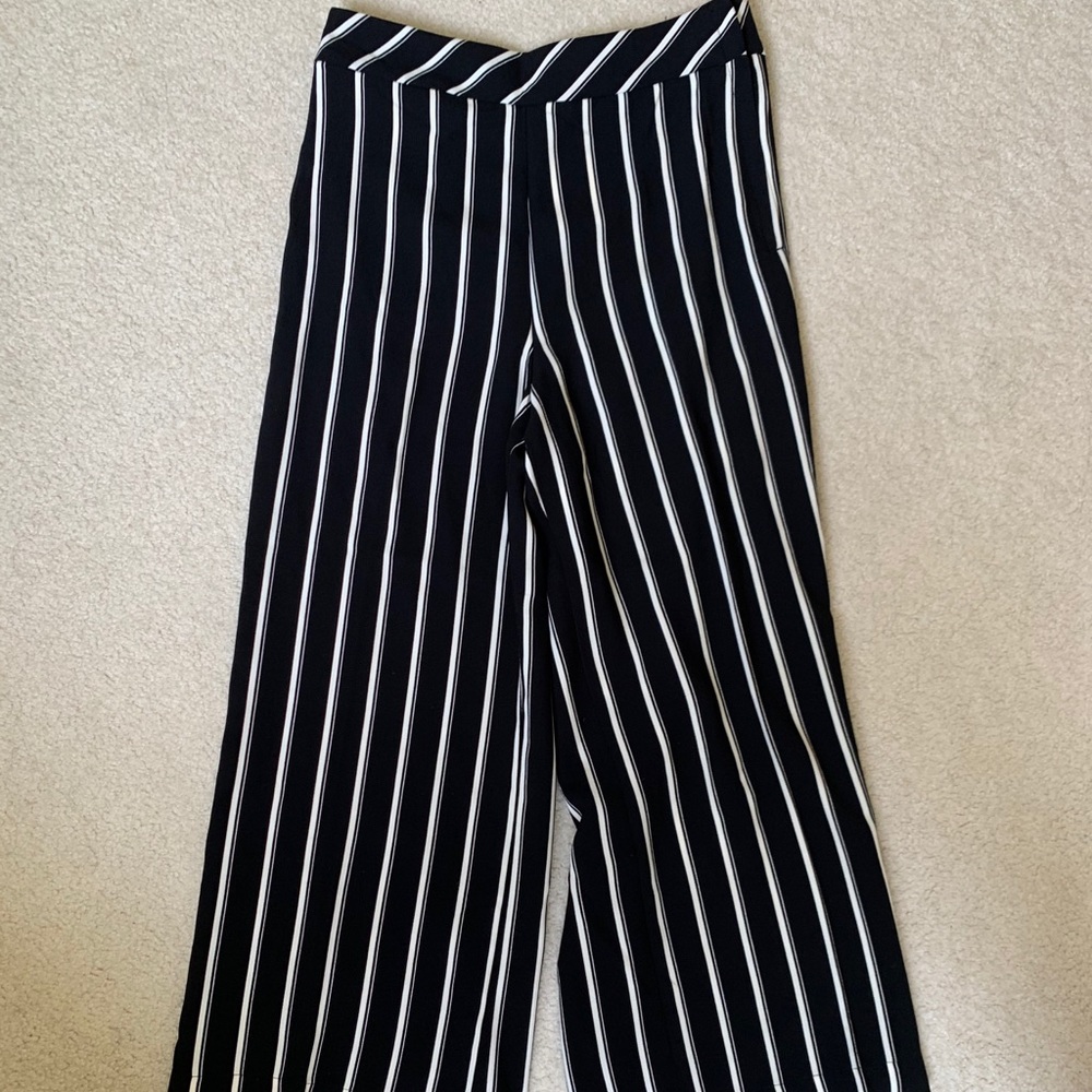 Flowy striped pants